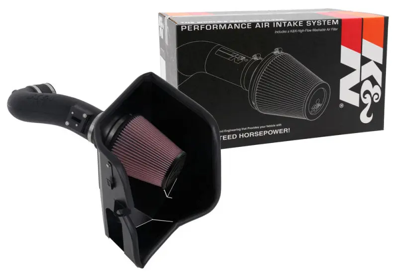 K&N KNN63-3110 2019+ Chevrolet 1500 5.3L / 6.2L V8 F/I Aircharger Performance Intake System №9