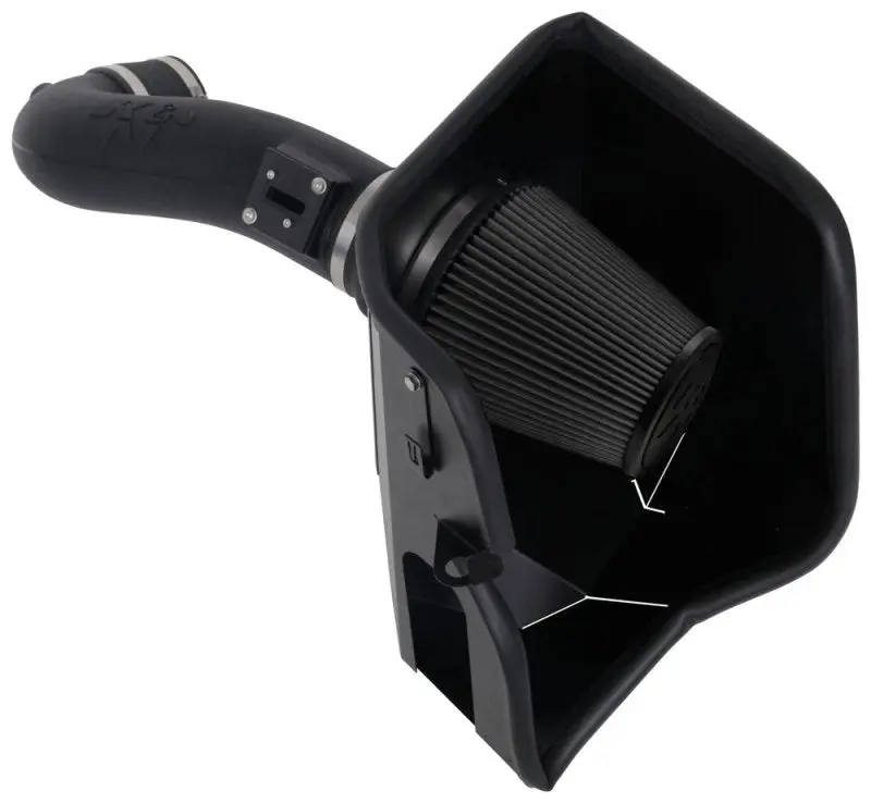 K&N KNN30-3110 2019+ Chevrolet Silverado 1500 V8 6.2L Performance Air Intake System №1