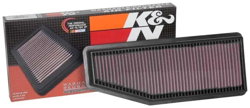 K&N KNN33-5088 2019 Jeep Cherokee L4-2.0L F/I Turbo Replacement Drop In Air Filter №5