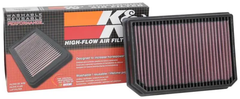 K&N KNN33-3133 2019 Mercedes Benz A250 L4 2.0L F/I Replacement Air Filter №11