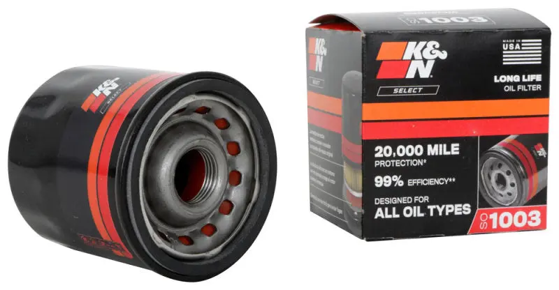 K&N KNNSO-1003 21-23 Lexus ES250 2.5L L4 / 19-23 Lexus ES300h 2.5L L4 Spin-On Oil Filter №3