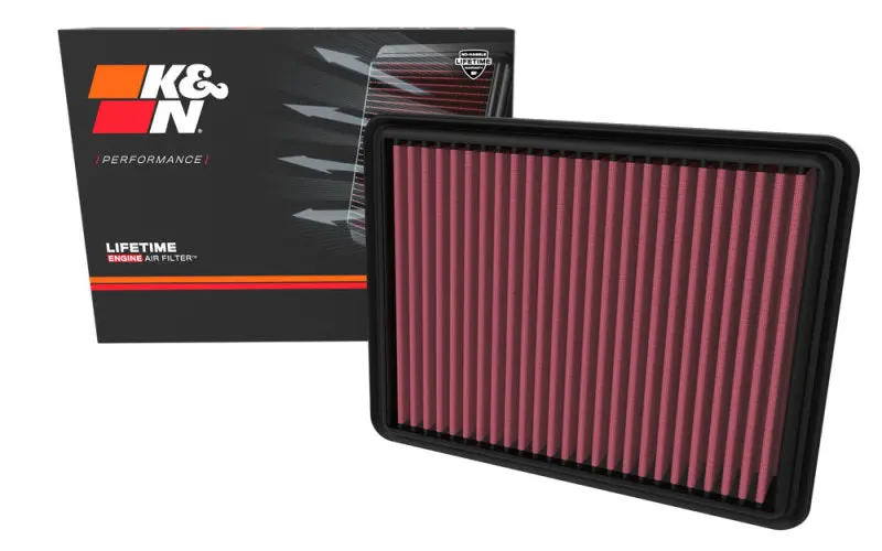 K&N KNN33-3177 22-23 Toyota Land Cruiser V6 3.3L DSL Replacement Air Filter №3