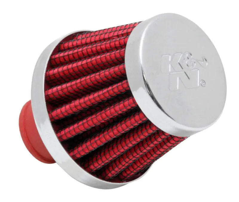 K&N KNN62-1600RD 2in Base OD X .375in Flange ID X 1.75in H Rubber Base Crankcase Vent Filter №2