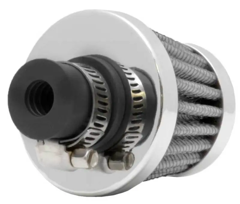 K&N KNN62-1600WT 2in Base OD X .375in Flange ID X 1.75in H Rubber Base Crankcase Vent Filter - White №14