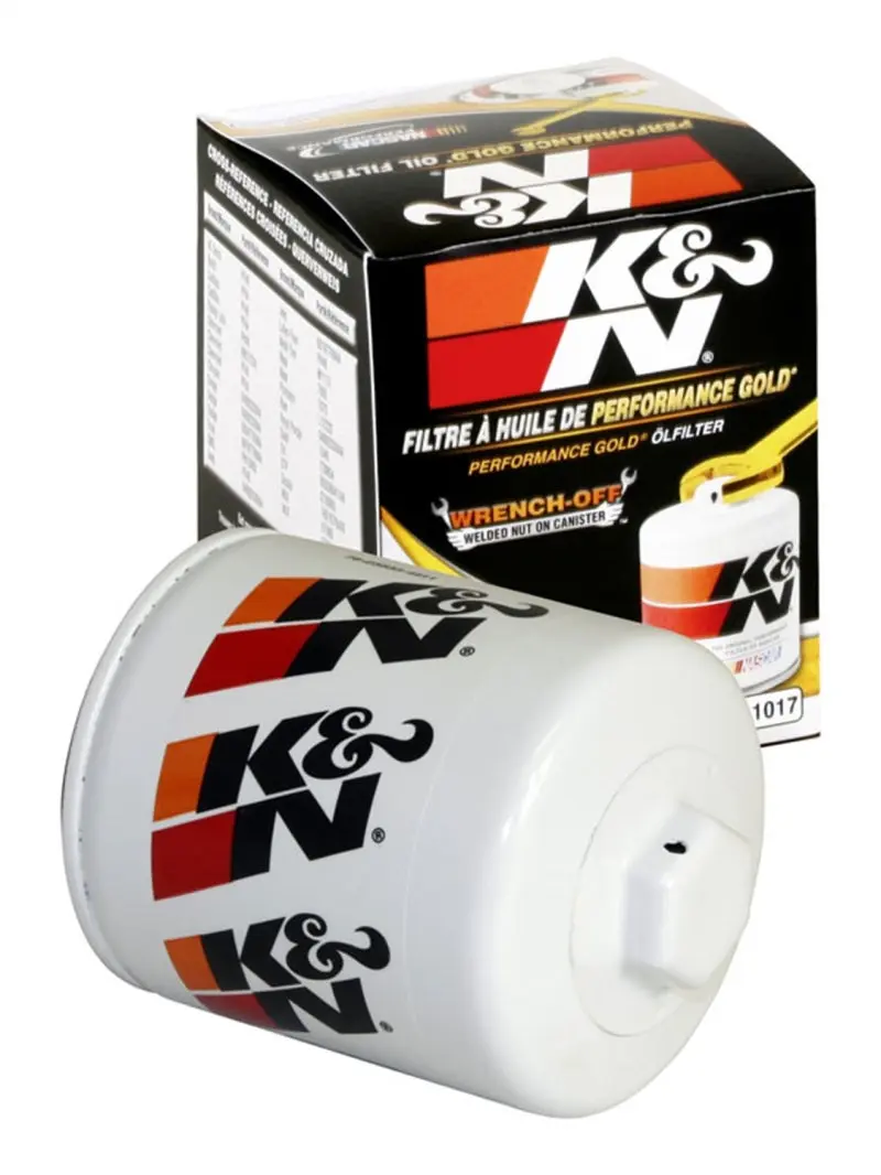 K&N KNNHP-1017 3.74inch / 2.98 OD Performance Gold Oil Filter №10