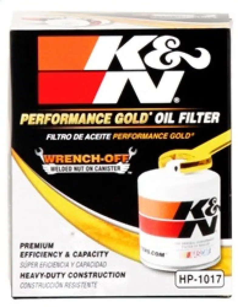 K&N KNNHP-1017 3.74inch / 2.98 OD Performance Gold Oil Filter №11