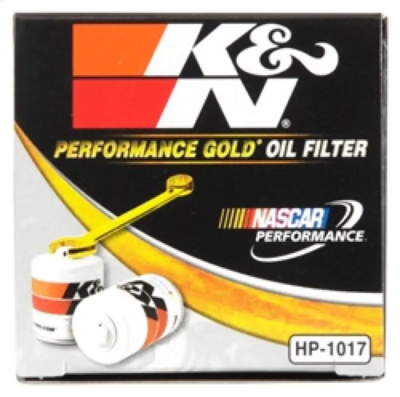 K&N KNNHP-1017 3.74inch / 2.98 OD Performance Gold Oil Filter №8