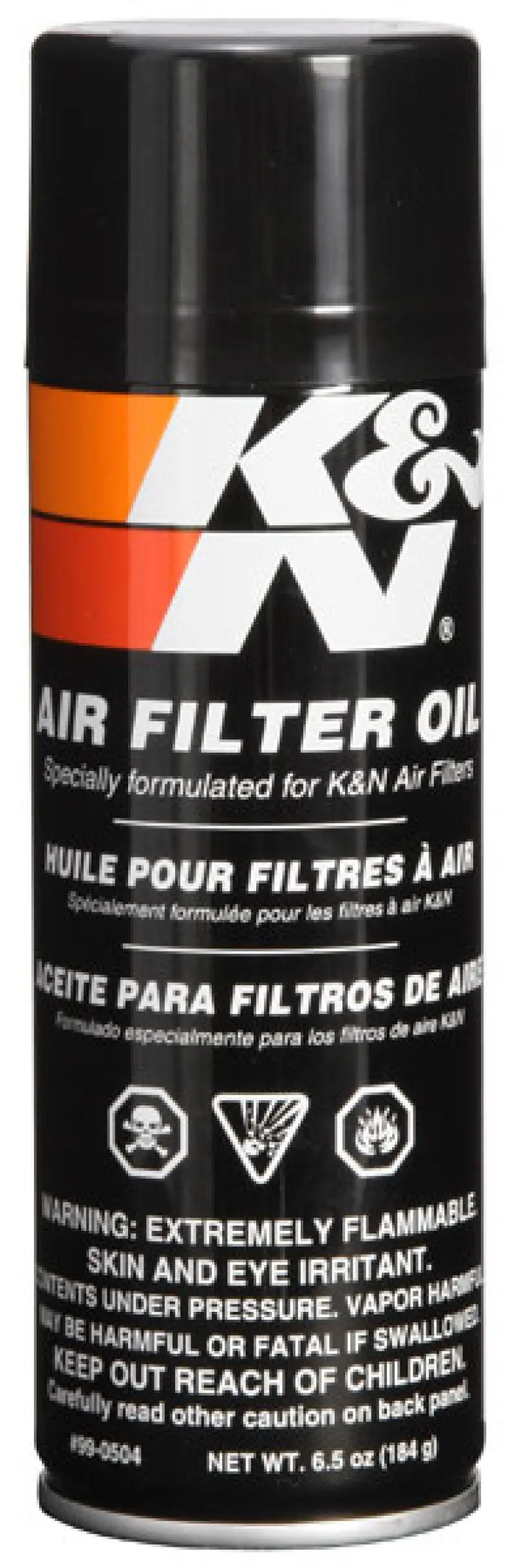 K&N KNN99-0504 6.5 OZ Aerosol Spray Air Filter Oil №1