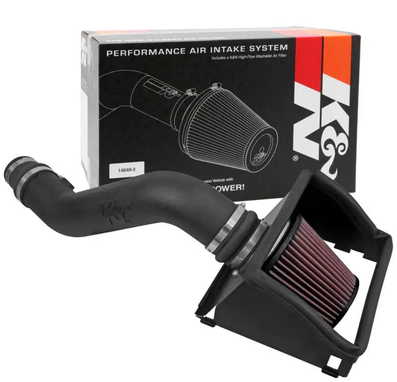 K&N 63-2596 2016 Ford F-150 3.5L Aircharger Performance Intake №14