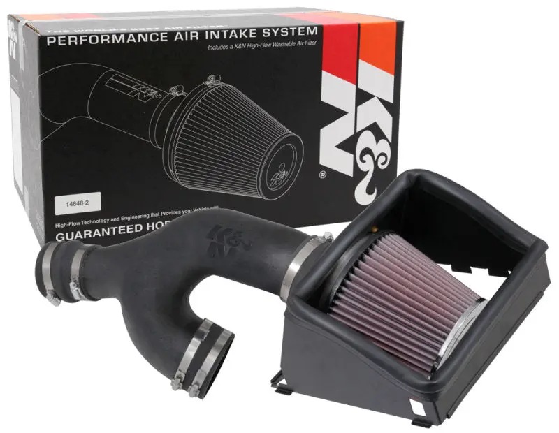 K&N 63-2599 2017-2018 Ford F-150 Ecoboost 3.5L F/I Aircharger Performance Intake №18