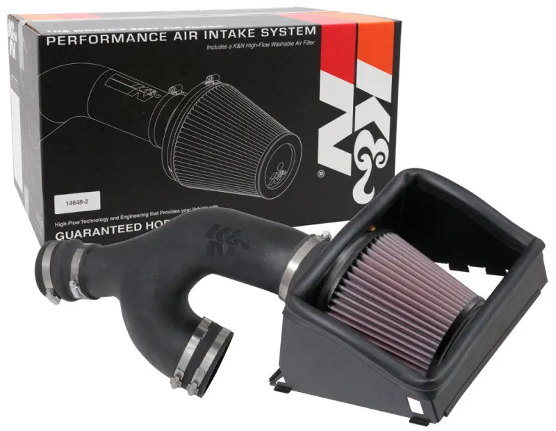 K&N 63-2599 2017-2018 Ford F-150 Ecoboost 3.5L F/I Aircharger Performance Intake №20