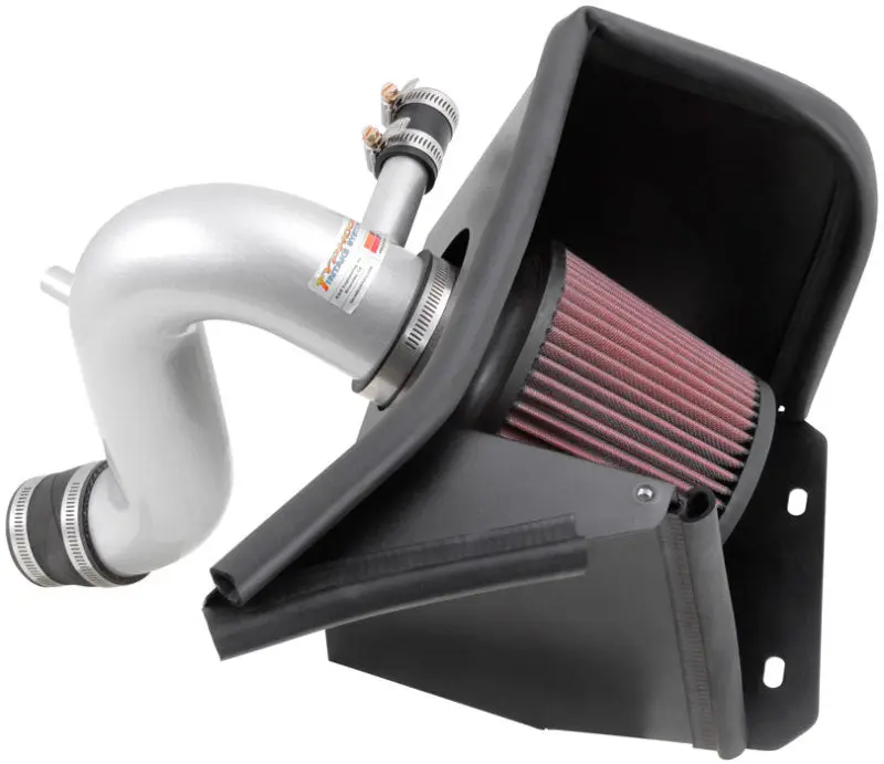 K&N KNN69-2549TS 69 Series Typhoon Performance 13 Chrysler/Dodge 200/Avenger 2.4L Silver Cold Air Intake Kit