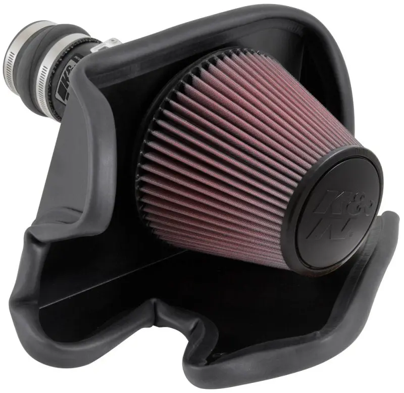 K&N KNN69-7063TTK 69 Series Typhoon Performance Intake Kit 13-14 Nissan Altima/Pathfinder 3.5L V6 №8