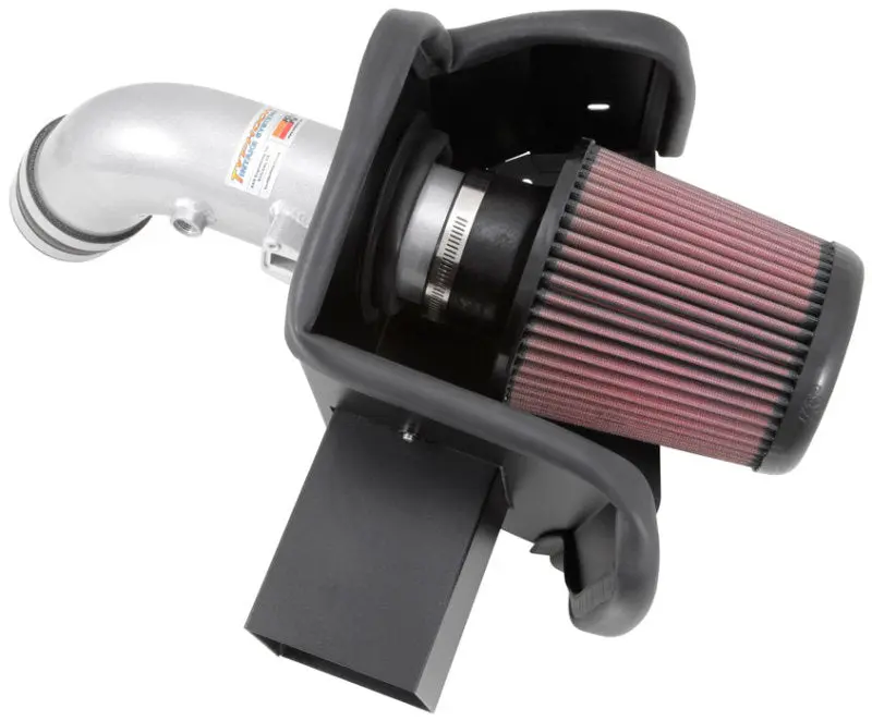 K&N KNN69-7064TS 69 Series Typhoon Performance Intake Kit - Silver For 13-14 Nissan Altima 2.5L L4