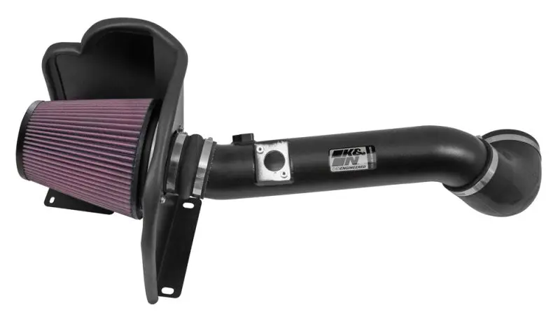 K&N KNN77-3086KTK 77 Series Performance Intake Kit For 2015 Chevrolet Silverado/GMC Sierra 2500/3500 6.0L V8 №1