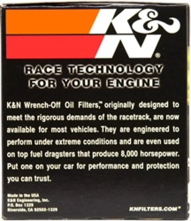 K&N KNNHP-2004 87-92 Supra Non-Turbo / 99-04 Grand Cherokee 4.0 Performance Gold Oil Filter №6