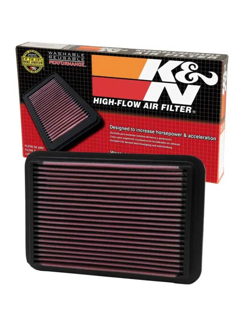 K&N KNN33-2050-1 89-95 Toyota PickUp 2.4L / 95-04 Tacoma 2.4/2.7L Drop In Air Filter №14