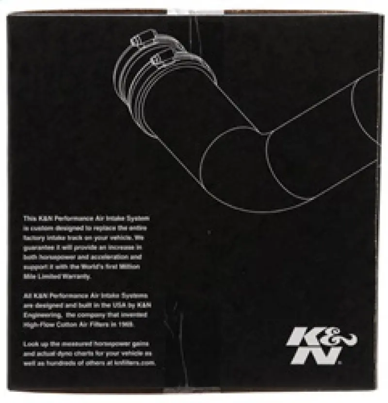 K&N KNN57-1000 92-99 BMW 3 Series Performance Intake Kit №7