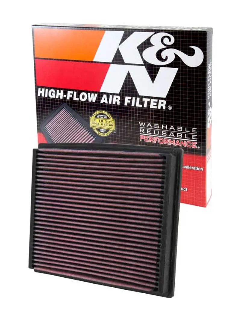 K&N KNN33-2125 94-05 Audi / 01-08 Skoda / 96-05 VW Drop In Air Filter №10