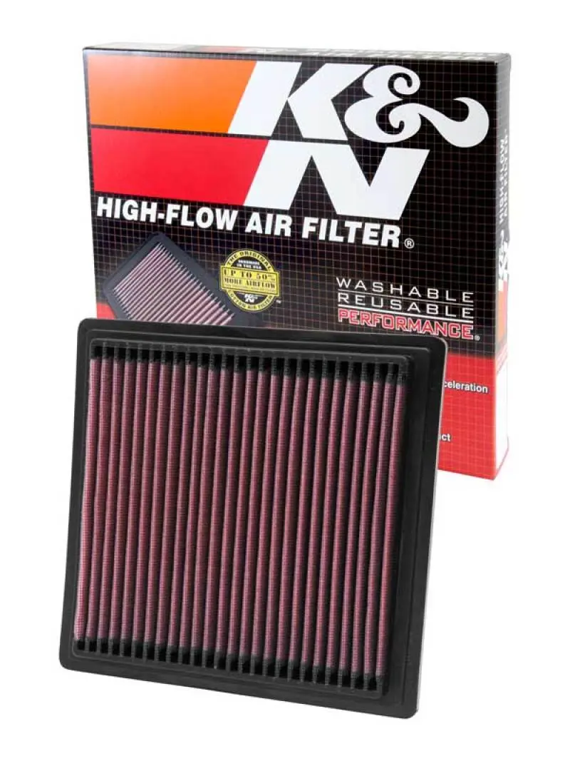 K&N KNN33-2104 95-01 Honda Civic 1.5L/1.6L / 95-02 Honda CR-V 2.0L Drop In Air Filter №12