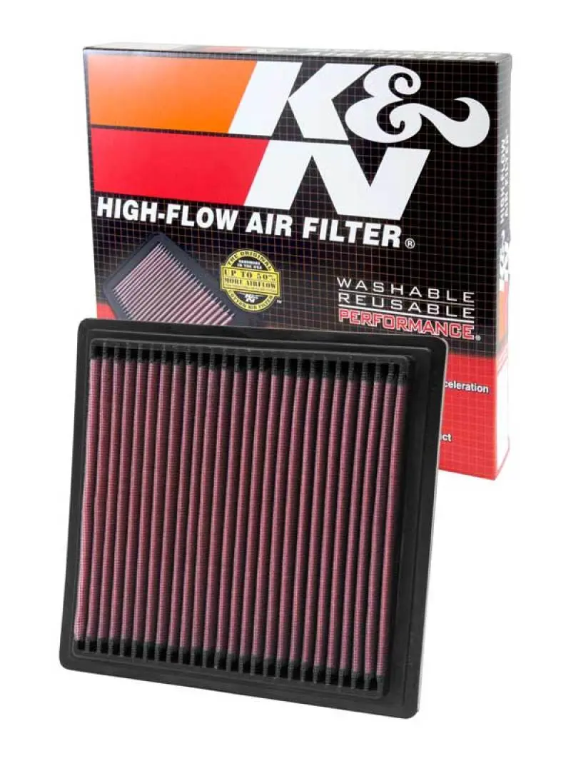 K&N KNN33-2104 95-01 Honda Civic 1.5L/1.6L / 95-02 Honda CR-V 2.0L Drop In Air Filter №13