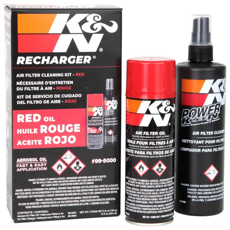 K&N KNN99-5000 Aerosol Oil Recharger Service Kit №2