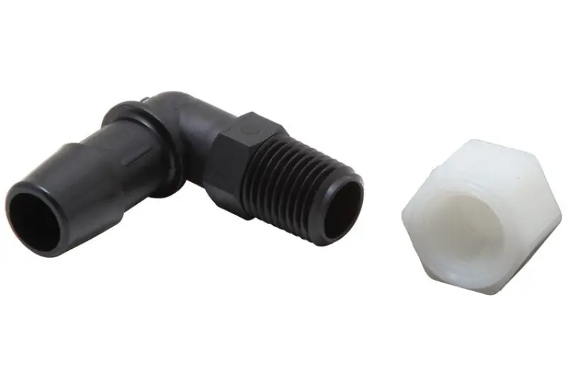 K&N KNN85-1120 Air Filter Vent Kit - White - 90 Degree Plastic 0.50in Flange 1.75in H 1.75in L №2