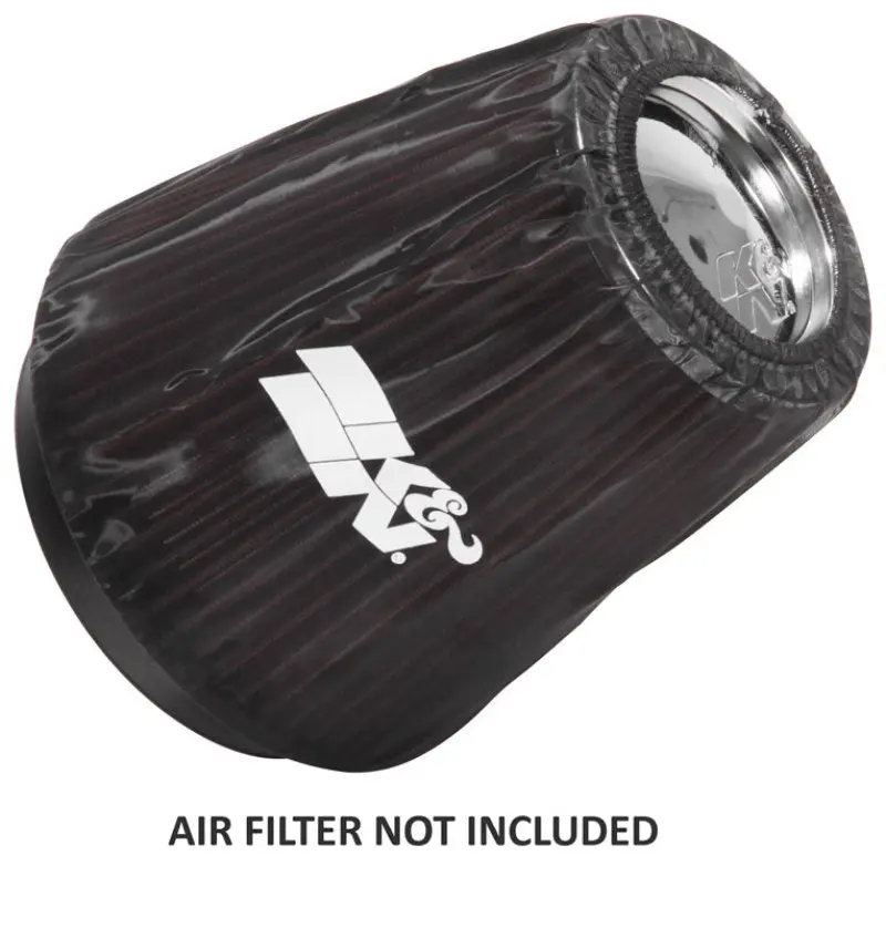 K&N KNNRF-1041DK Black Drycharger Round Tapered Custom Air Filter Wrap №2