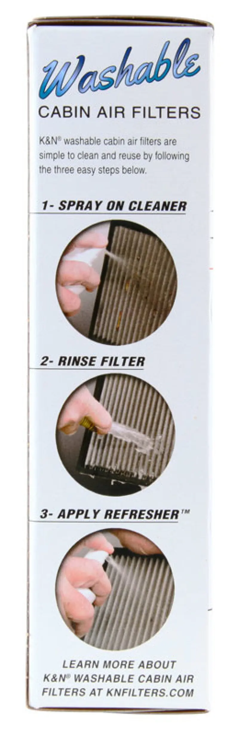 K&N KNN99-6000 Cabin Filter Cleaning Kit №11