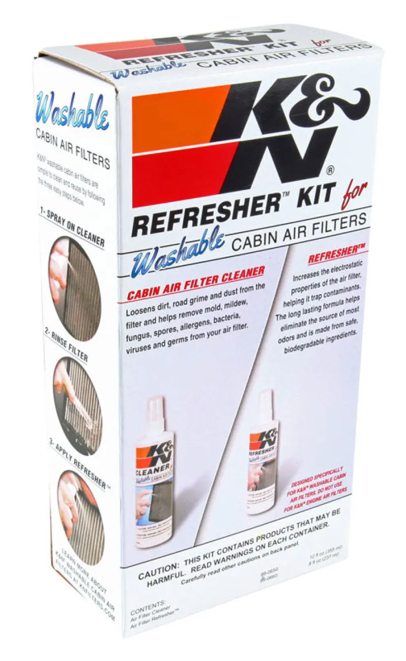 K&N KNN99-6000 Cabin Filter Cleaning Kit №6