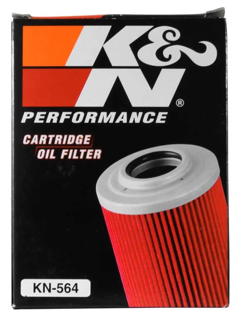 K&N KNNKN-564 Can/AM Spyder RT 998/ Buell 1125R -2.2219in OD X 0.969in ID X 3.813in H Oil Filter №4