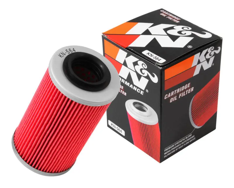 K&N KNNKN-564 Can/AM Spyder RT 998/ Buell 1125R -2.2219in OD X 0.969in ID X 3.813in H Oil Filter №9