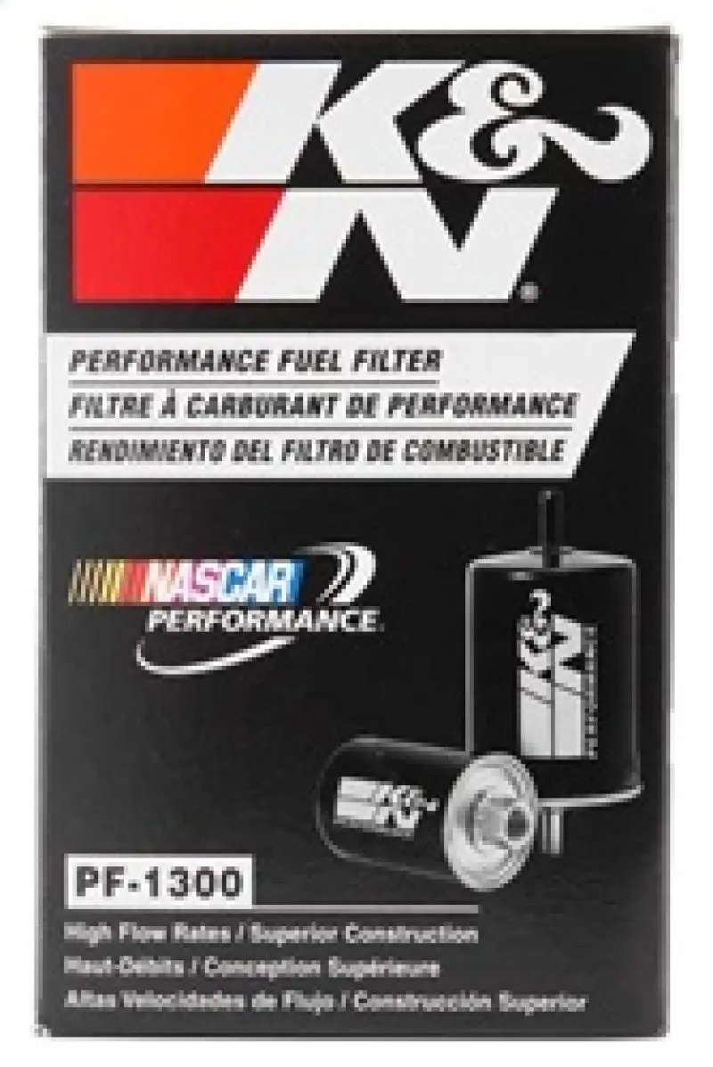 K&N KNNPF-1300 Cellulose Media Fuel Filter 1.688in OD X 3.813in L №6