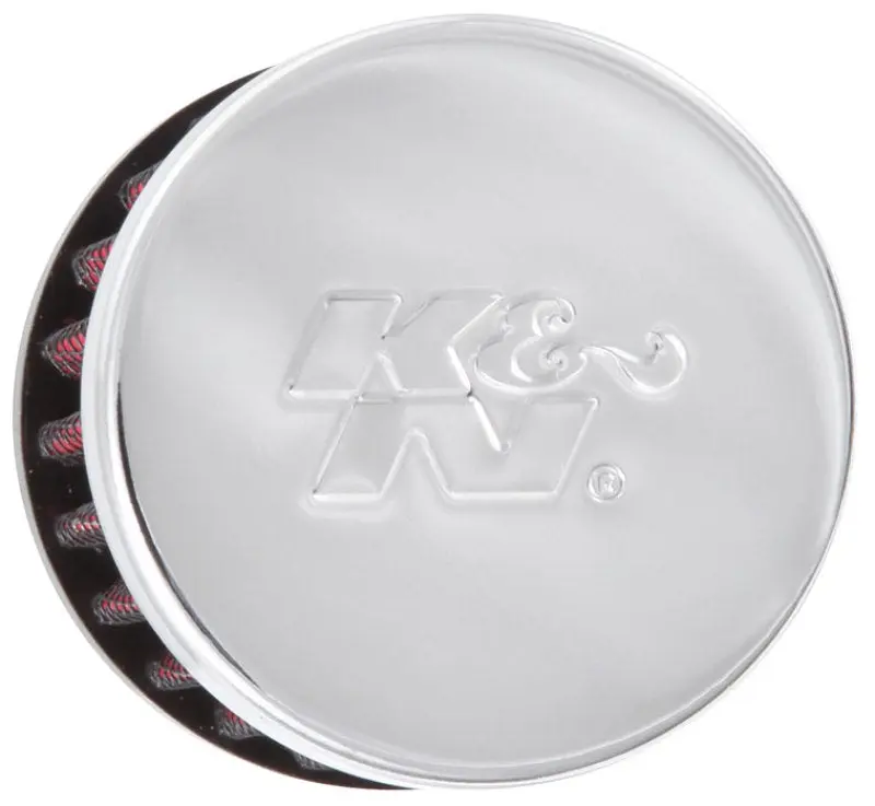 K&N KNN62-1320 Clamp On Rubber Base Crankcase Vent Filter 0.375in Flange ID X 2in OD X 1.5in Height №12