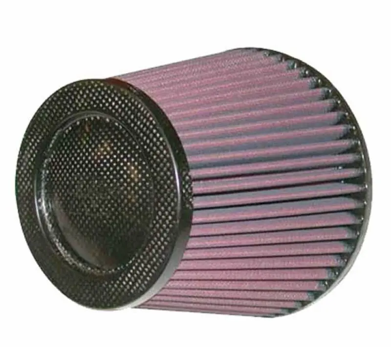 K&N KNNRP-5113 Cone Filter 5in ID 6.5in Base 4.5in Top 5.625in Height Carbon Fiber Look