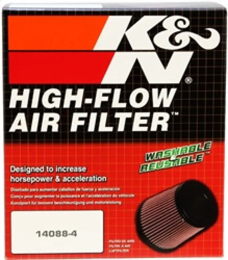 K&N KNNRP-5113 Cone Filter 5in ID 6.5in Base 4.5in Top 5.625in Height Carbon Fiber Look №6