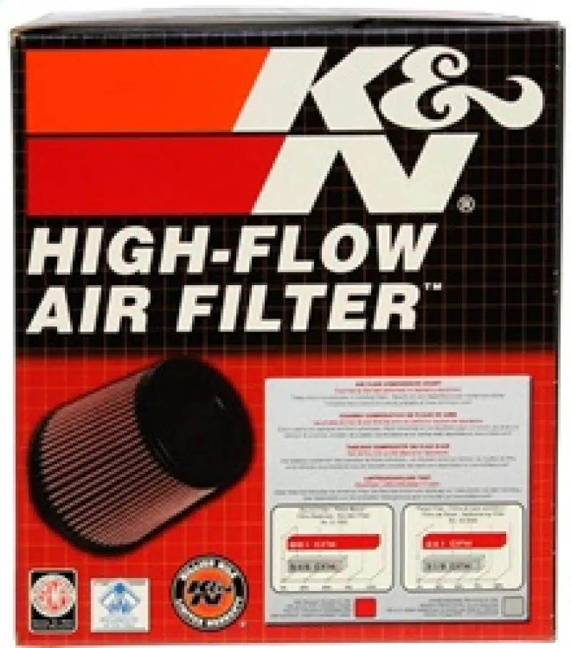 K&N KNNRP-5113 Cone Filter 5in ID 6.5in Base 4.5in Top 5.625in Height Carbon Fiber Look №9