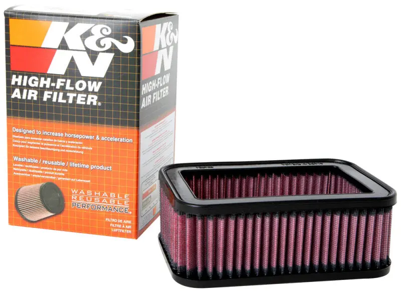 K&N KNNE-3952 Custom Air Filter - Rectangular - 6.75in O/S Length X 4.5in O/S Width X 2.5in Height №8