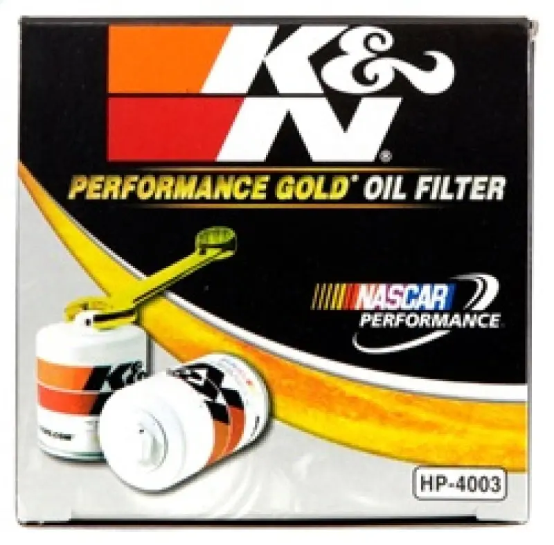 K&N KNNHP-4003 Dodge Performance Gold Oil Filter №8