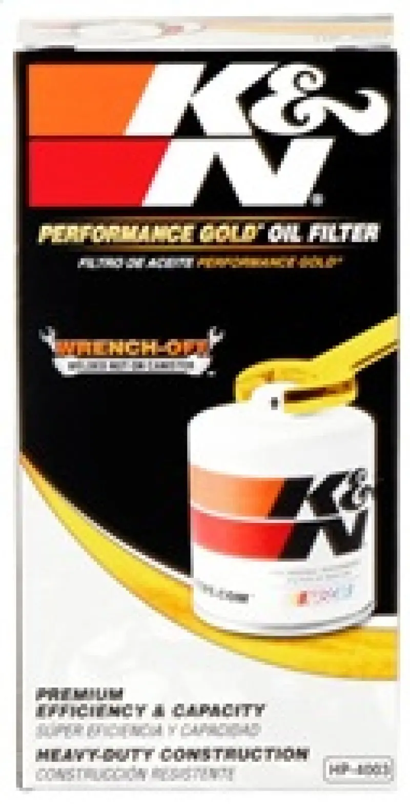 K&N KNNHP-4003 Dodge Performance Gold Oil Filter №9