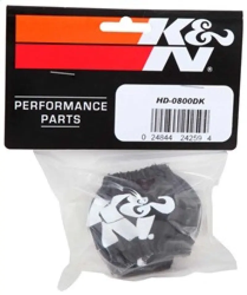 K&N KNNHD-0800DK Drycharger Air Filter Wrap HD-0800 Black №4