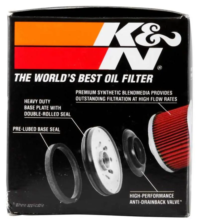 K&N KNNKN-153 Ducati / Cagiva 3.063in OD X 3.344in H Oil Filter №9