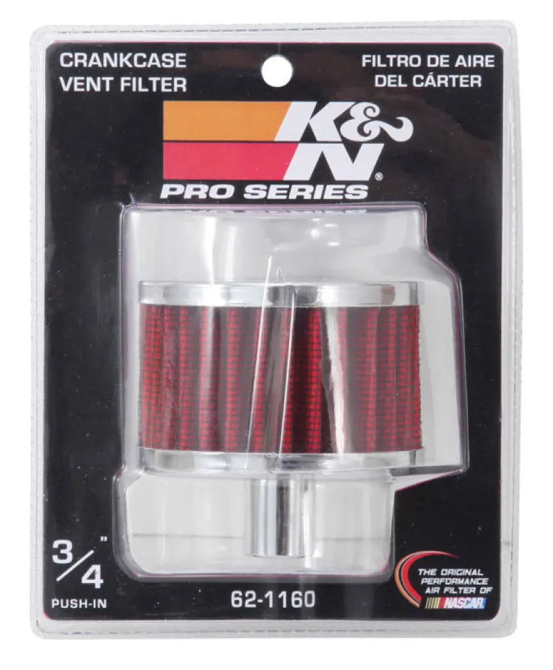 K&N KNN62-1160 Filter 3/4in Vent 3in Diameter 2in Height №6