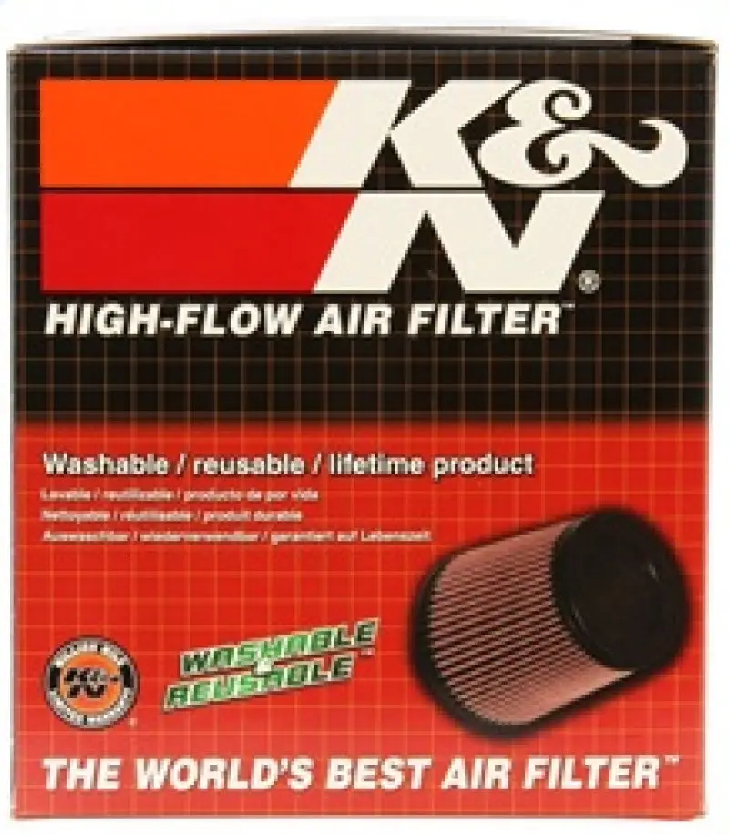 K&N KNNRU-2922 Filter Universal Filter 2 3/4 Inch Dual Flange GSXR Oval (2/Box) №7