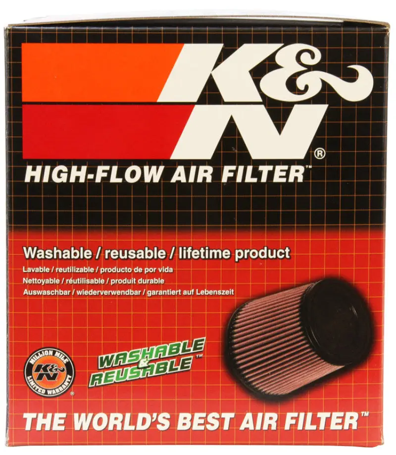 K&N KNNE-3346 Filter Universal Round Air Filter 6.25in. Outer Diameter №8