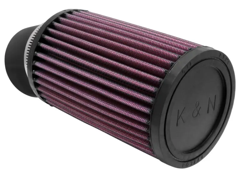 K&N KNNRU-1770 Filter Universal Rubber Filter 2 7/16 Inch 20 Degree Flange 3 3/4 Inch OD 6 Inch Height