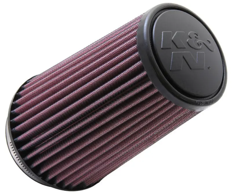 K&N KNNRU-3130 Filter Universal Rubber Filter 3 1/2 Inch Flange 4 5/8 Inch Base 3 1/2 Inch Top 7 Inch Height №3