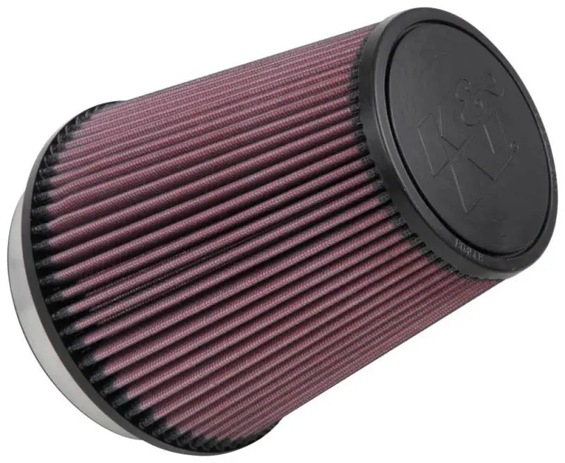 K&N KNNRU-2800 Filter Universal Rubber Filter 5 Inch Flange 6 1/2 Inch Base 4 3/8 Inch Top 7 Inch Height