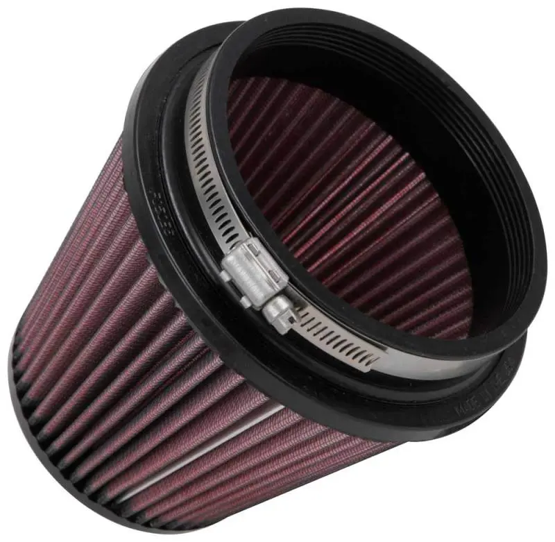 K&N KNNRU-5147 Filter Universal Rubber Filter 5in Flange 6.5in Base 4.5in Top 5.5in Height №4