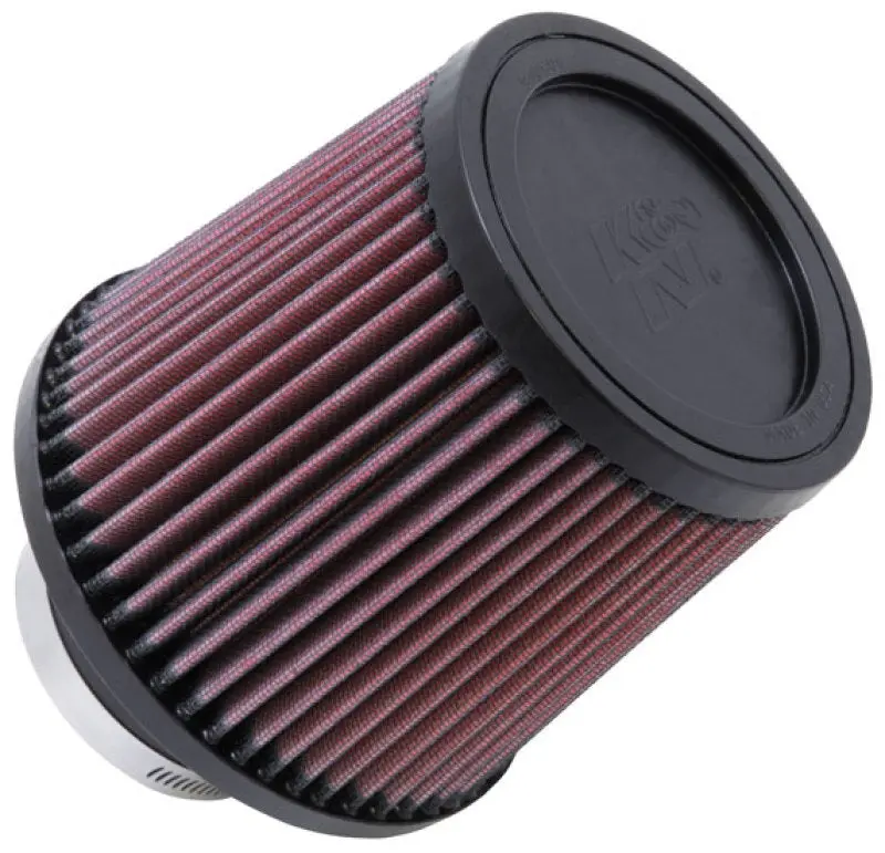 K&N KNNRU-4990 Filter Universal Rubber Filter-Rd Tapered 3in Flange ID X 6in Base OD X 5in Top OD X 5.563in H №1